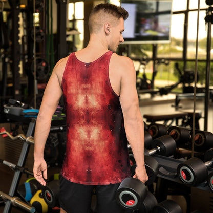 Armed and Dangerous Tank Top Red/Black - AMDG Apparel